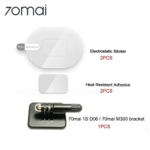 70Mai Dash Cam 1S D06 Bracket 70Mai Accessory Set Static Sticker 3M Glue 70Mai M300 Bracket