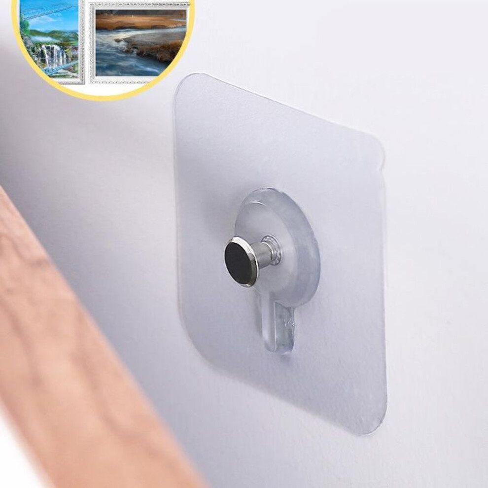(as the picture, 1PCS) Strong Adhesive Hooks for Frames & Posters