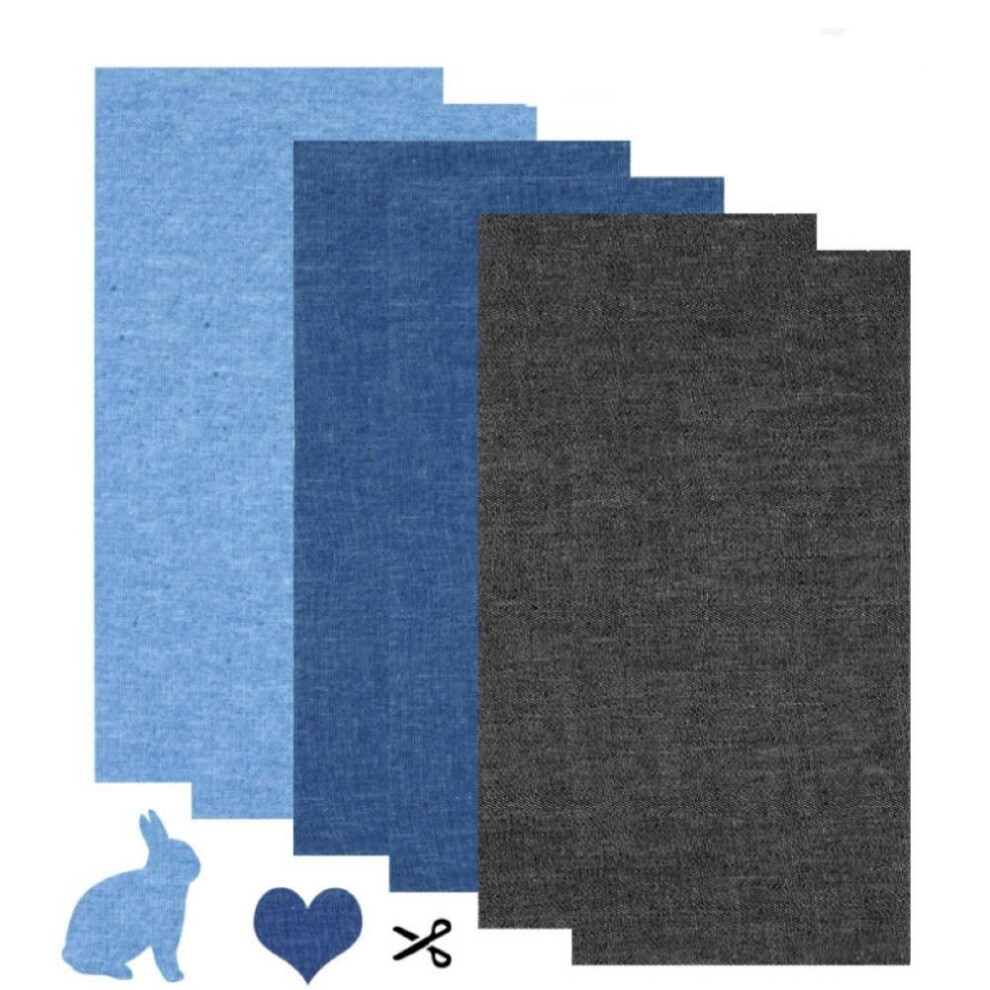 6pcs 3 Colors Couch Fabric Repair Patch Kit Polyester Self Adhesive Patch Upholstery Patch  Car Seat