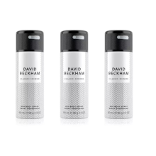 (3 x 150ml Classic Homme) 3 x 150ml David Beckham Deodorant Body Spray