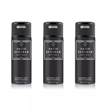 (3 x 150ml Instinct) 3 x 150ml David Beckham Deodorant Body Spray
