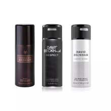 (3 x 150ml MIX As Per Picture) 3 x 150ml David Beckham Deodorant Body Spray