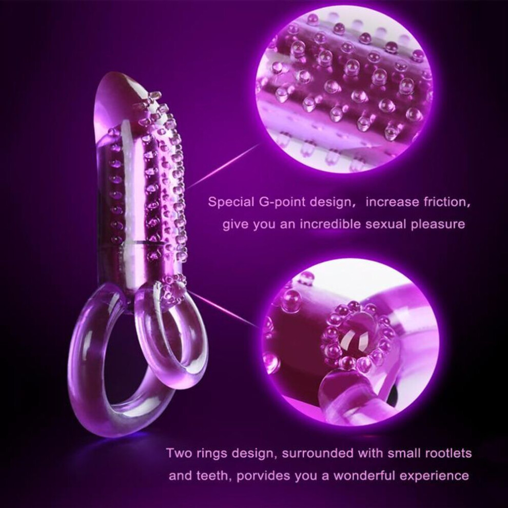 Penis Toys Clitoris Vibrators For Women Clitoral Stimulator Double Ring Cock Male Dildo Strapon