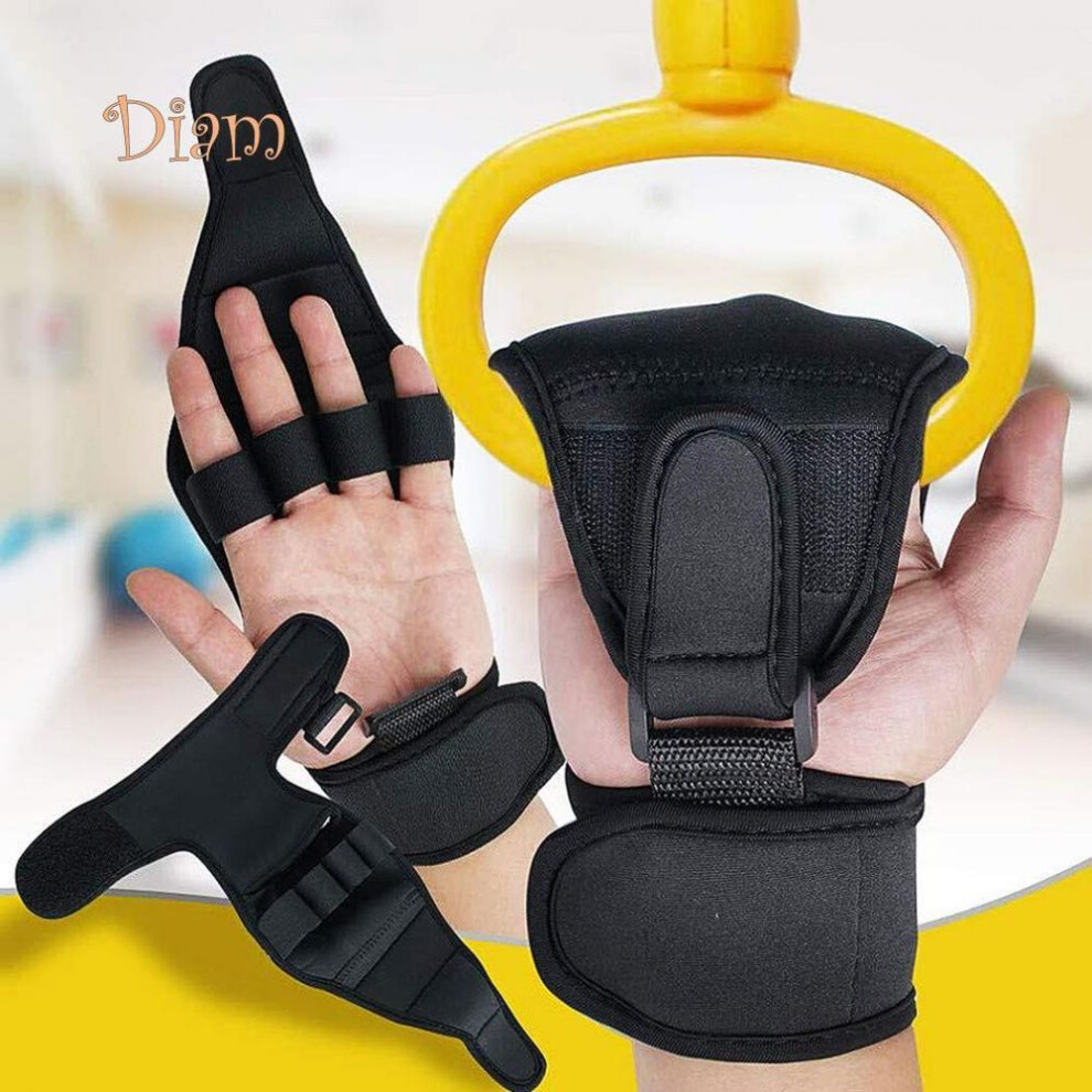 Gq 1pc Anti-slip Stroke Hemiplegia Hand Training Rehabilitation Auxiliary Gloves