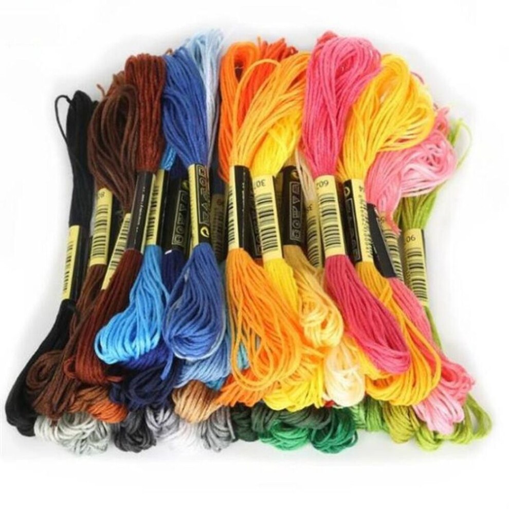 50 Different Colors Embroidery Yarn Floss Thread Cross Stitch Yarn Floss Thread Similar with DMC