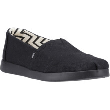 (Black, 4 (Adults')) TOMS Alpargata Plus Jute Women's Black/Black Espadrilles