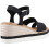 Toms (Black, 8 (Adults')) TOMS Darya Polyester Women's Black Sandals 3