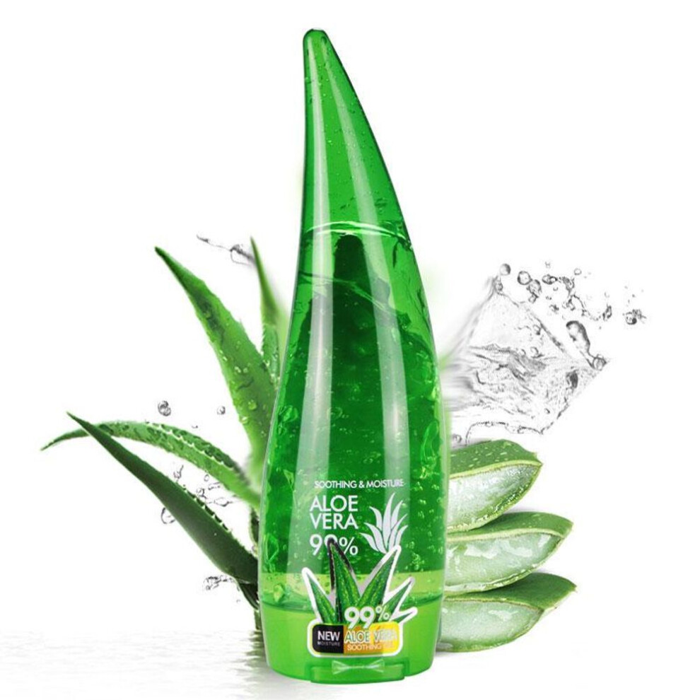 (120ml) 99% Aloe Vera Gel Face Moisturizer Anti Wrinkle Acne Treatment Face Mask Body Lotion Skin Care