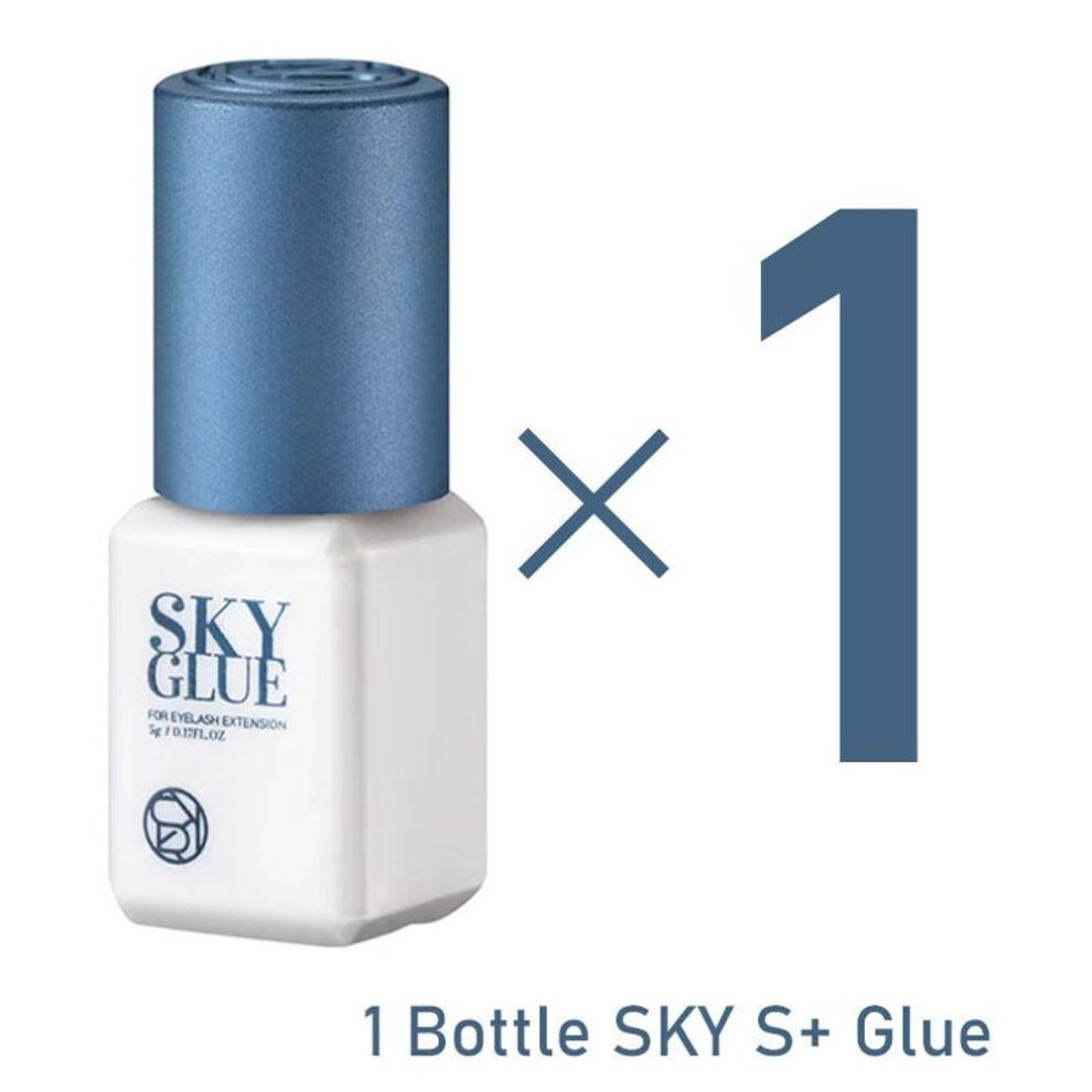Sky S+ Glue Blue Cap For Eyelash Extensions Black Glue Strong Adhesive Fast Drying Makeup Tools Beauty Shop Supplies