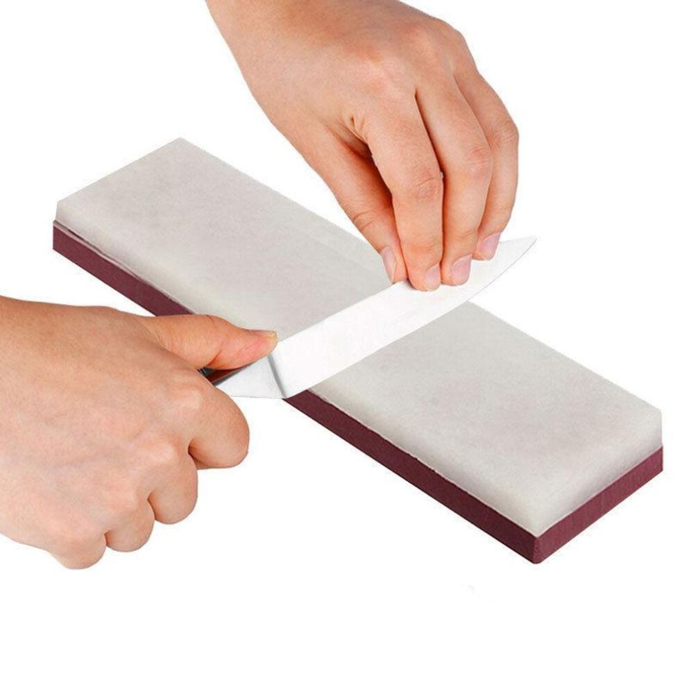 3000# & 10000# 2-sides Grit Razor Polishing Sharpener Stone Whetstone New