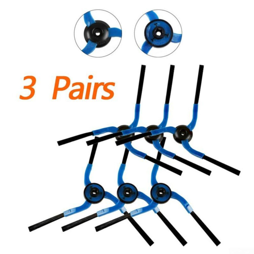 3-Pair Side Brushes For Samsung Navibot Robot VC-RM84V SR8845 Vacuum-Cleaners