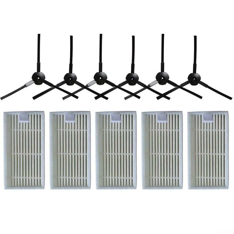 1 Set Side Brush Filter For Lidl Silvercrest Ssr 3000 A1 Robotic Vacuum Cleaner