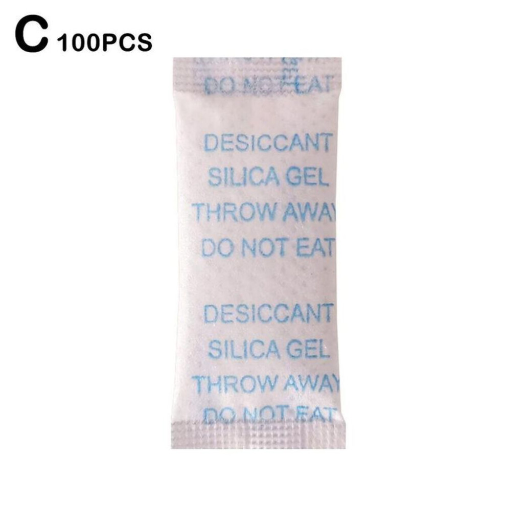 (as show-100pcs) 20/50/100 Packs Silica Gel Desiccant Packets Moisture Drying Bags U S Absorber S8s4
