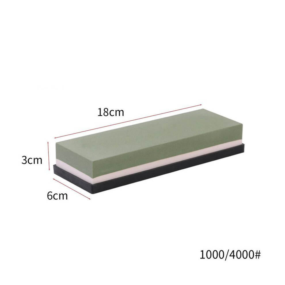 (1000/4000) 3in1 Professional Sharpening Stones Knife Sharpener Double-side Whetstone Grinder Stone Watster Stone Angle Guide