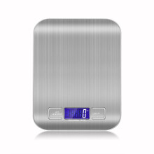 Digital Kitchen Scale Led Display 5kg/1g Stainless Steel Panel Electronic Scales Home Jewelry Food Snacks Weighing Baking Tools