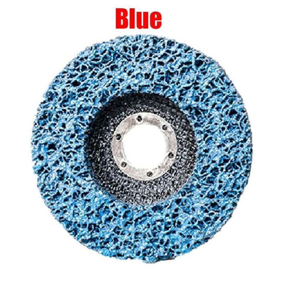 (blue) Diamond Grinding Disc Polishing Strip Disc Abrasive Wheels Rust Remover Paint Clean Grinding Wheels