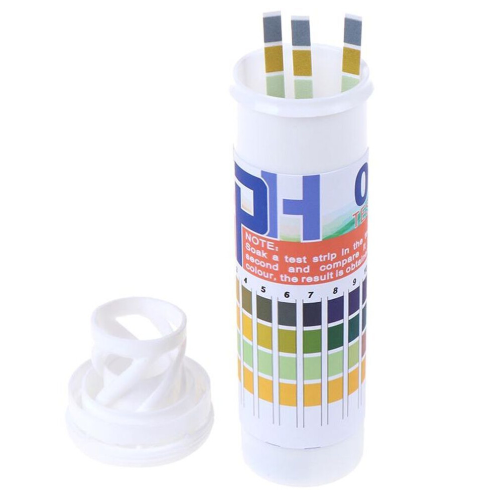 150 Strips Bottled Ph Test Strip Full Range 0-14 Ph Acidic Alkaline Indicator