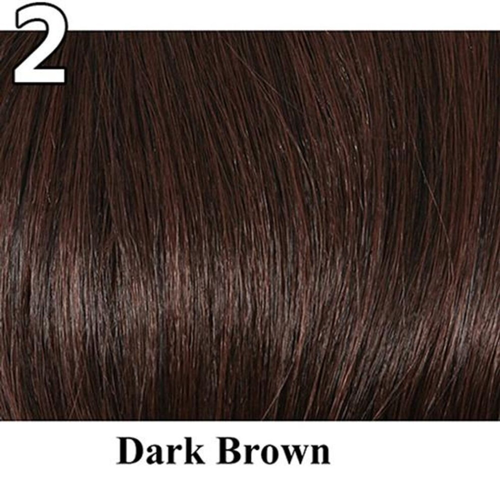 (dark brown) Women&apos;s Fashion Beauty Synthetic Wigs Bobo Short Straight Hair Cosplay Wigs Hair Accessories