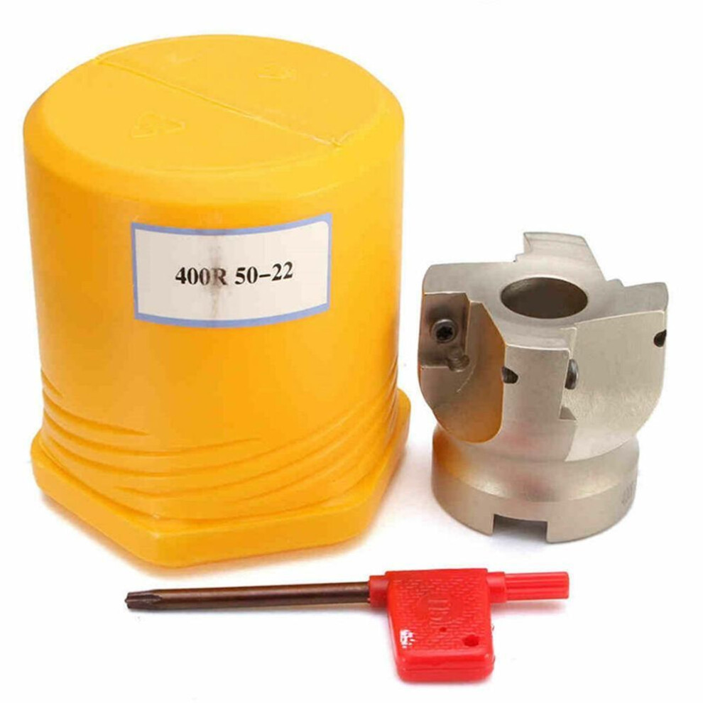 Face Milling Cutter Disc Indexable T15 Wrench Bap 400r-50-22-4f