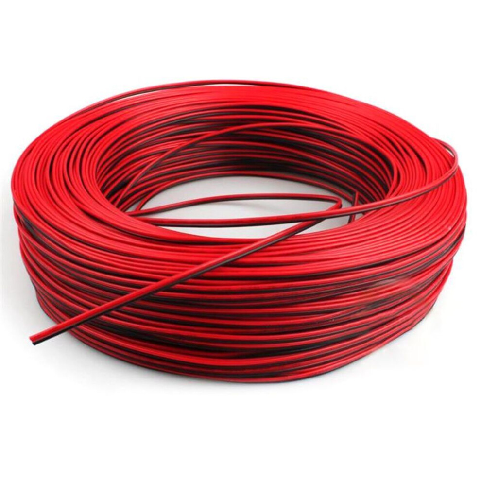 2Pin 10M Cars Motorcycle Electric Wire Cable Red/Black Connector For Led Light