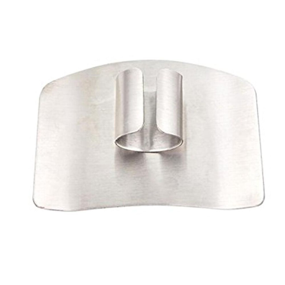 (grey) Stainless Steel Finger Guard Finger Hand Cut Hand Protector Knife Cut Finger Protection Tool Kitchen Cooking Knives Accessories