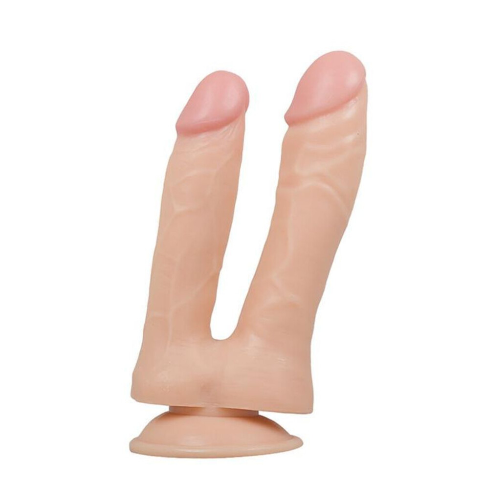 (brown) Modi Double-headed Dildo Strapon Double Penetration Anal Dildos Men Adult Sex Products