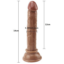 (Size:14cm*2.2cm) Soft Realistic Dildo Sex Toys for Couples Women Men Anal Masturbator