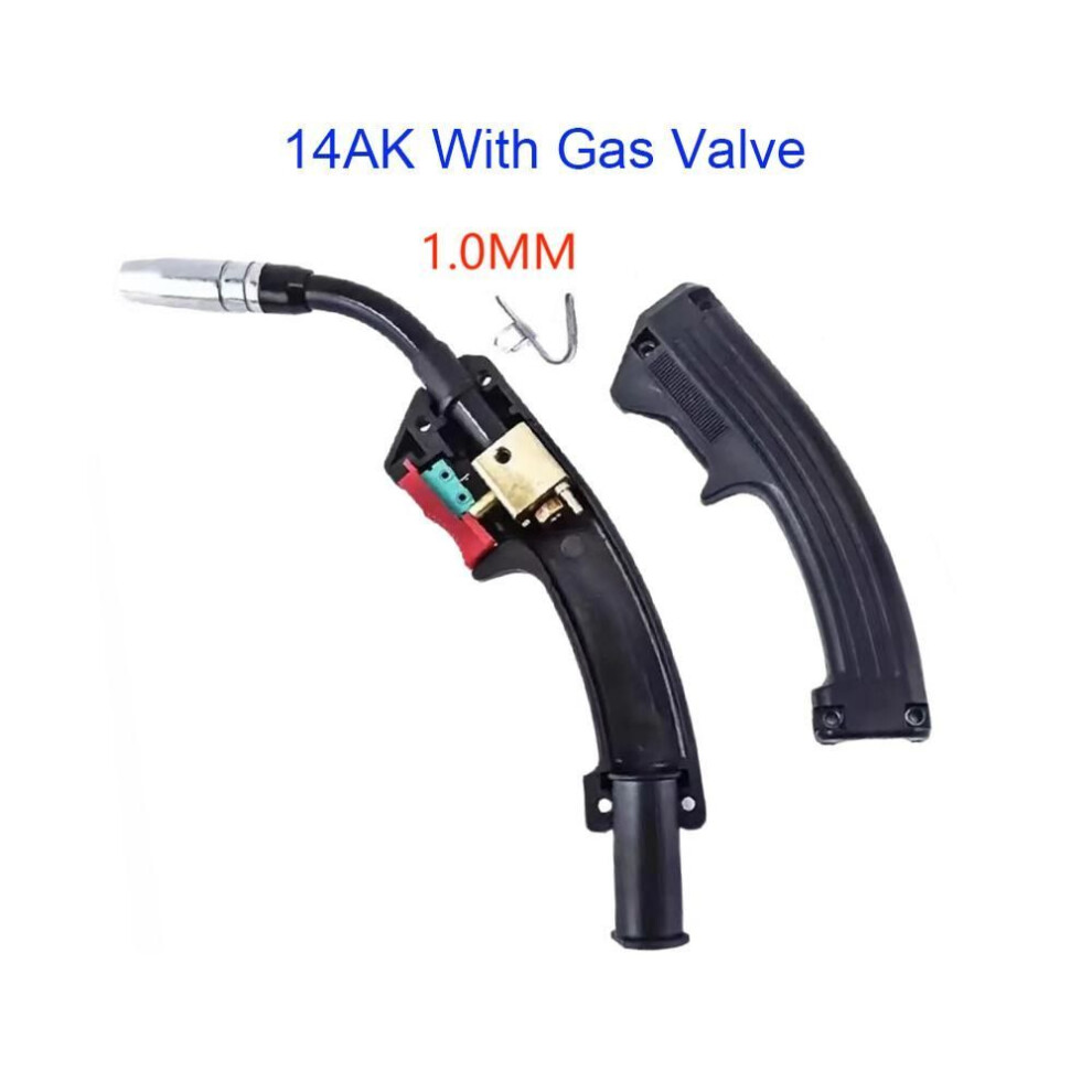 (14AK GAS 1.0) Mig Mb-14ak/15ak/24kd/25ak/36kd Welding Torch Gun Head Body European Style Welding