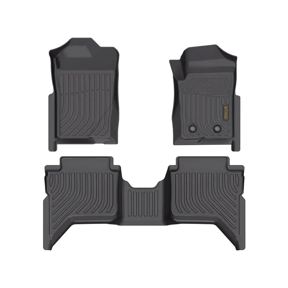 Volkswagen Amarok 2022+ All Weather 3D/5D Moulded Tpe Car Mats For Rhd 659359309687