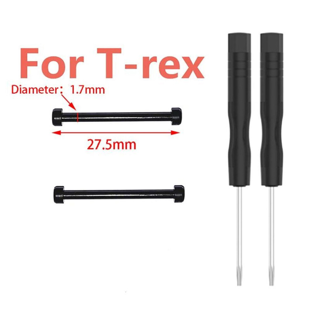(black, 27.5x1.7mm) 1set For Xiaomi Amazfit T-rex/ T-rex 2 Watch Connector Screw Rod Adapter Pin