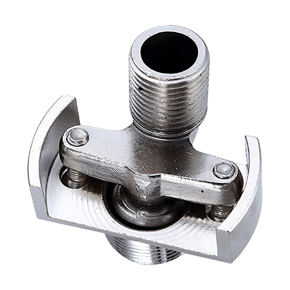(as the picture, One size) (su)shower Faucet With Extended Elbow Foot, Reducer, Eccentric Screw, Elbow Foot