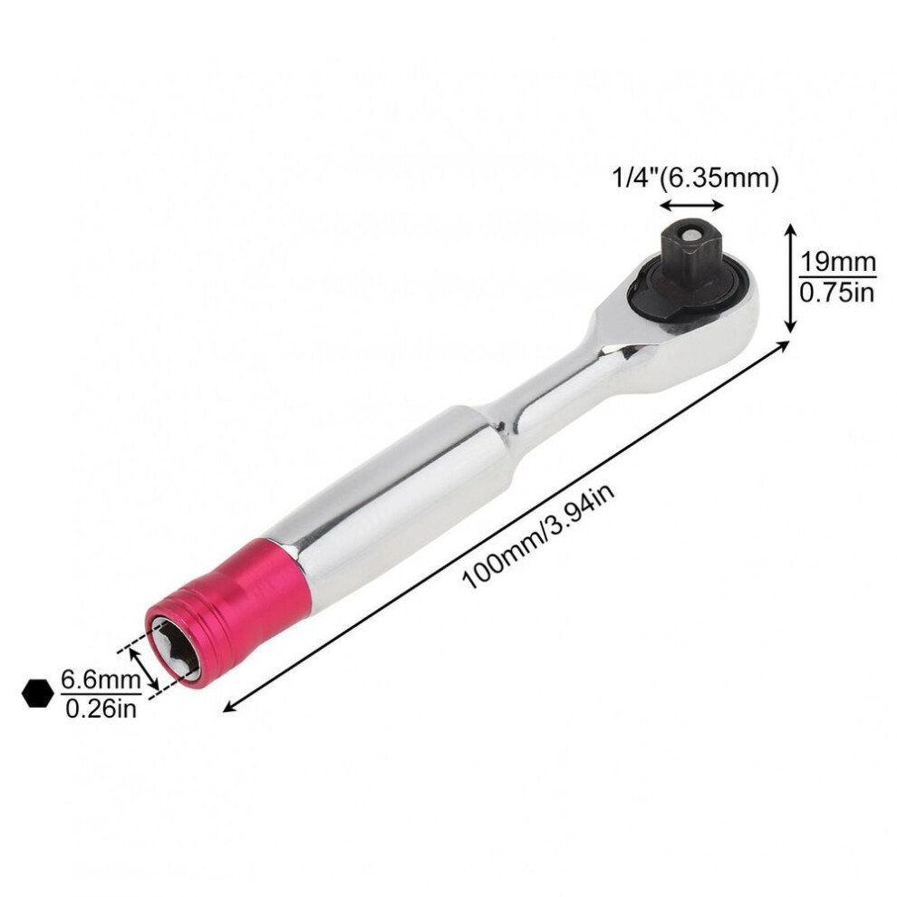 1/4 Inch Mini Torque Ratchet Wrench