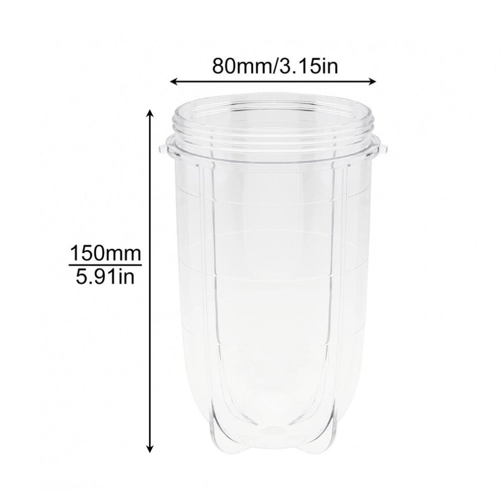 16oz 250w Portable Transparent  Juicer Mixer Cup Fit For Magic Bullet Mb1001