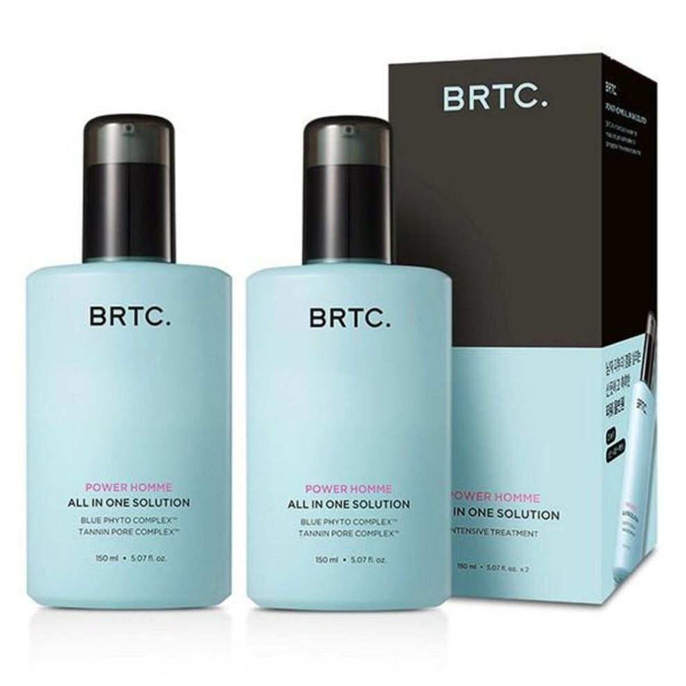 Brtc Power Homme Solution All-in-one, 150ml, 2 Units, Korea Best Mens Cosmetics