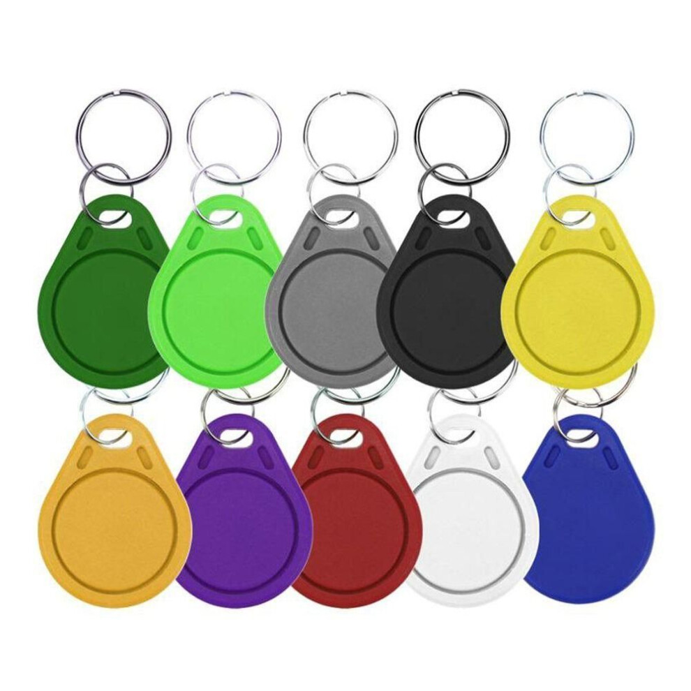 10pcs Changeable Keyfobs Token Clone Card Access Control Key NFC Tag Key Card