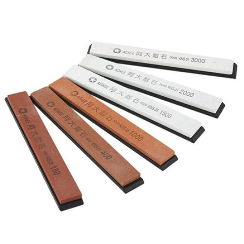 (one size) 6pcs Sharpening Stone For Kitchen Knife