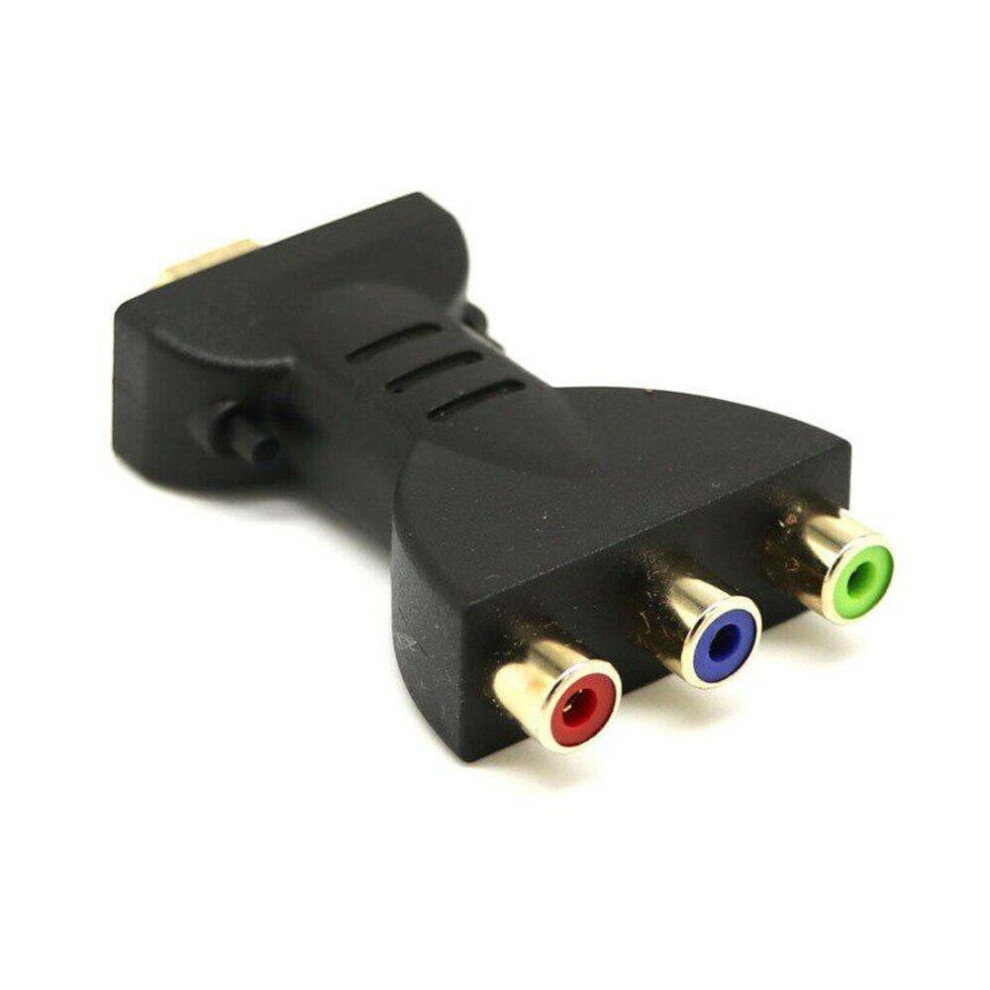 Hdmi Male To 3 Rca Video Audio Av Adapter Component Converter For Hdtv Dvd 4046242034492