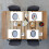(White) Placemats & Coaster Set 8, Non-Slip, Easy to Clean 6