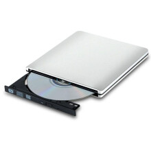 (silver, Blu ray recorder) USB 3.0 External Blu-ray CD DVD Drive 4K 3D Blu-Ray Player Writer Portable BD/CD/DVD Burner Driver for Mac,Win 10,8,7,XP,Vista,Laptop,PC