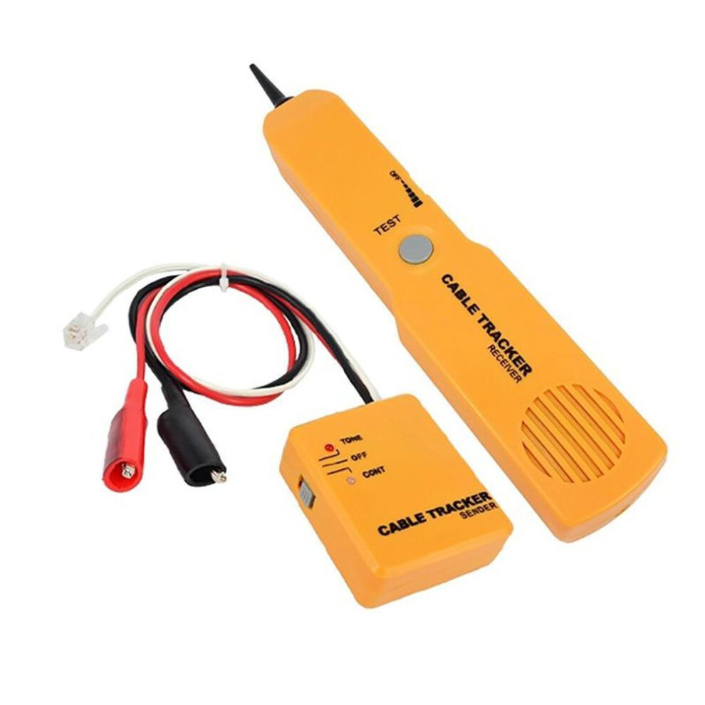 Network Tracker Diagnose Tone Finder Telephone Wire Cable Tester Tracer Detector Networking Tools Rj11 Line Cord Tester Kit