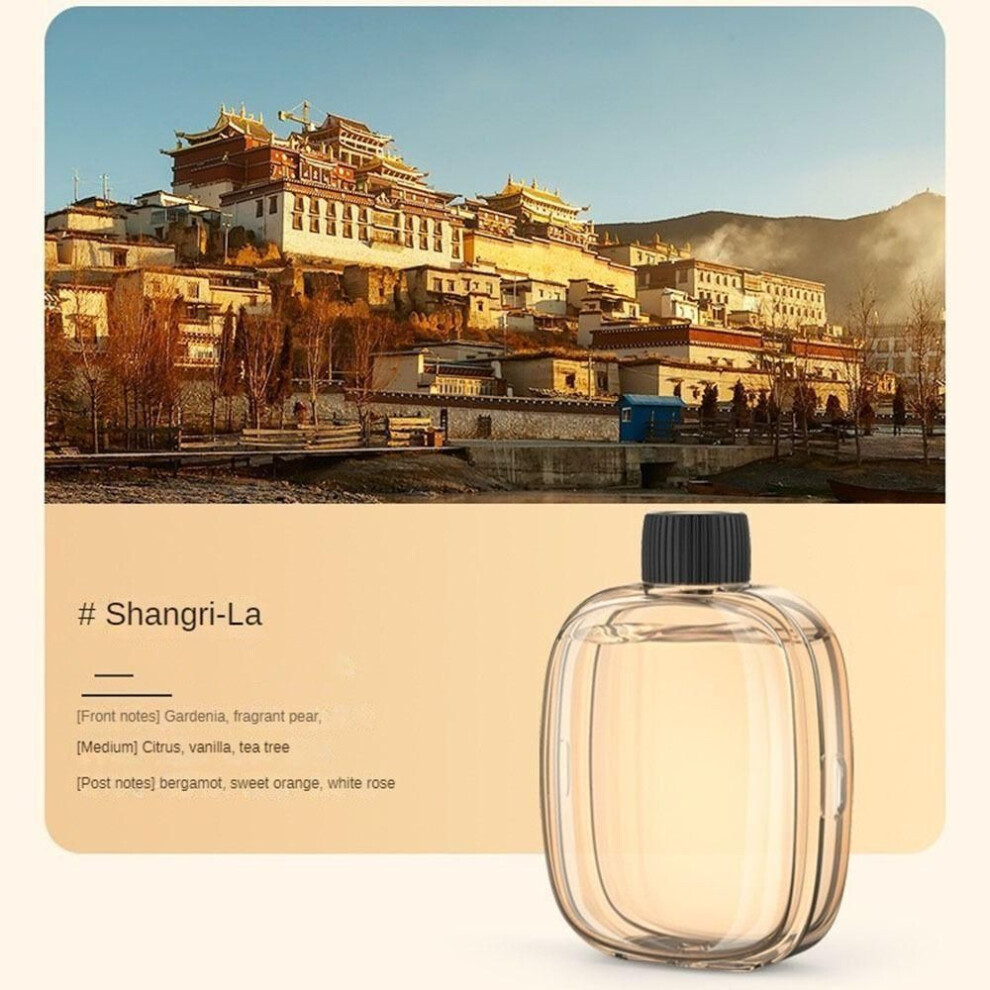(Only Shangri-la oils) Digital Display Automatic Scent Air Purifier Rechargeable Aromatherapy Machine  Household