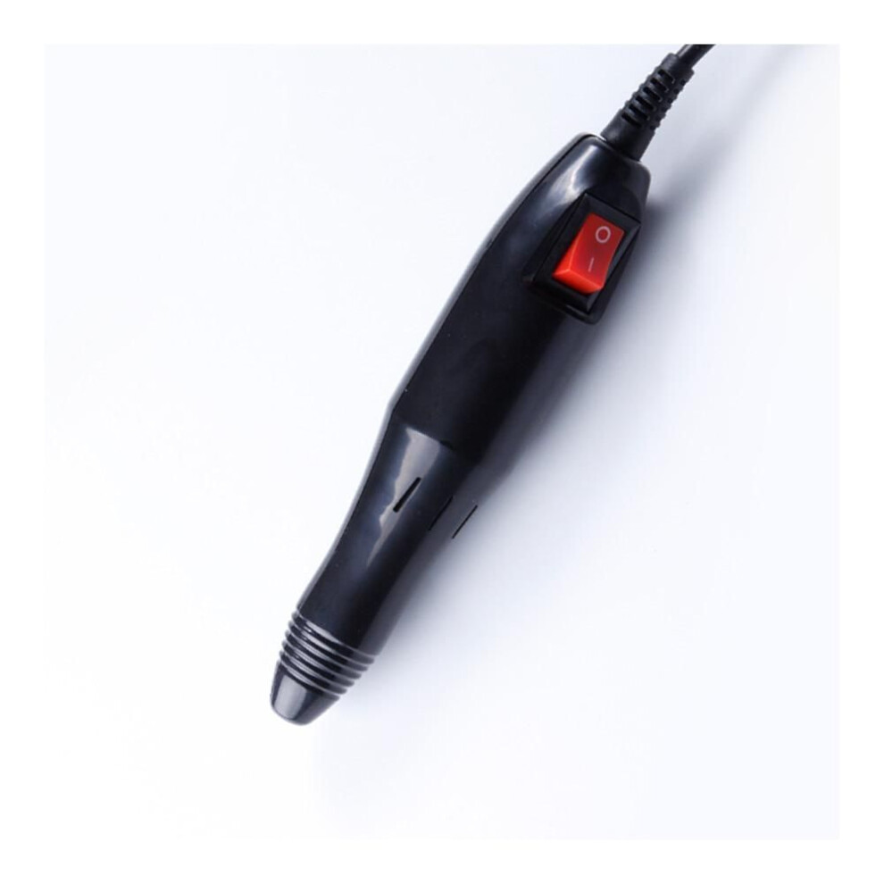 (black) Pro Electric Nail Drill Handle Handpiece For Nail Manicure Machine Nail File Pen Polish Drill Tool