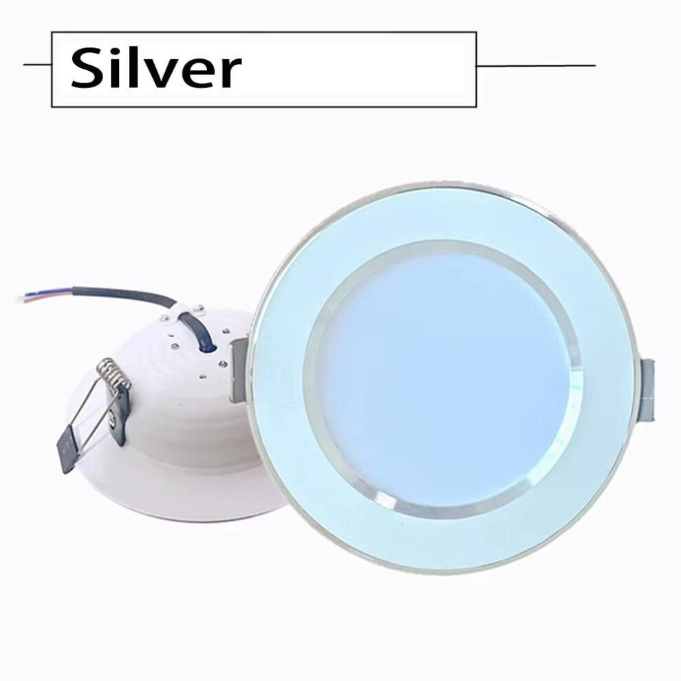 (white, Silver Shell 7W) Led Downlight 110v 220v Spot 5w 7w 9w 12w 15w 18w 20w Recessed In Led Ceiling Downlight Light Cold Warm White Lamp