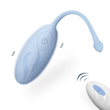 (blue) Bullet Vibrator Wireless Remote Control Vaginal ball Kegel Ball Vibrating Egg Masturbator Sex Toys