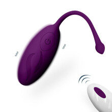 (purple) Bullet Vibrator Wireless Remote Control Vaginal ball Kegel Ball Vibrating Egg Masturbator Sex Toys