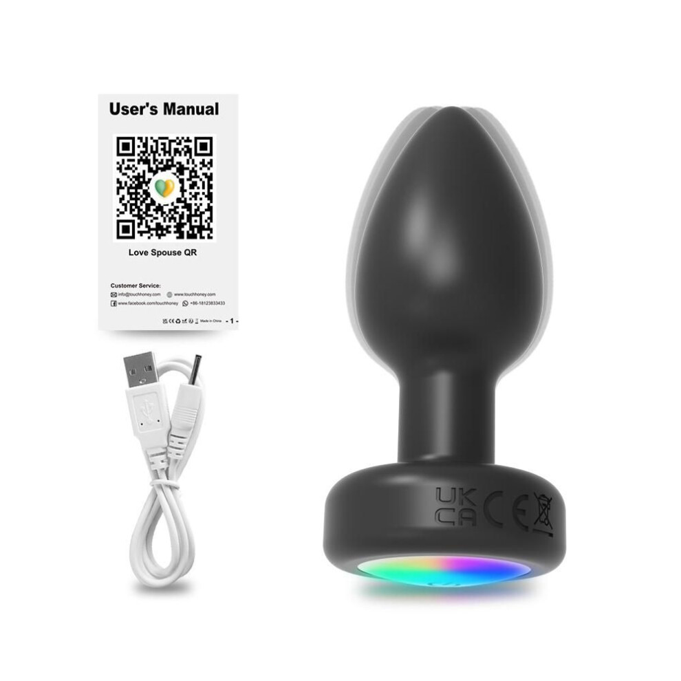 (black, A) App Control Anal Plug Vibrator Bluetooth Butt Plug Men Prostate Massager Female Buttplug Adult Goods Sex Toys For Women Men Gay