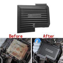 For A4 B9 8W A5 2017-2019 Car Engine Dust Cover Hood Decorative Computer Board Trim Electronic Control Unit Protection Cap