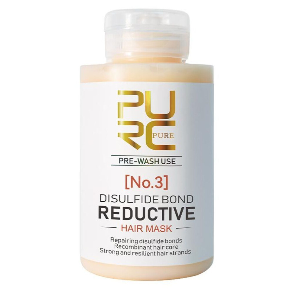 (white) Purc Disulfide Bond Reductive Hair Mask Repair Damaged Smoothing Straightening Cream Keratin Hair Treatment Hair Care Products