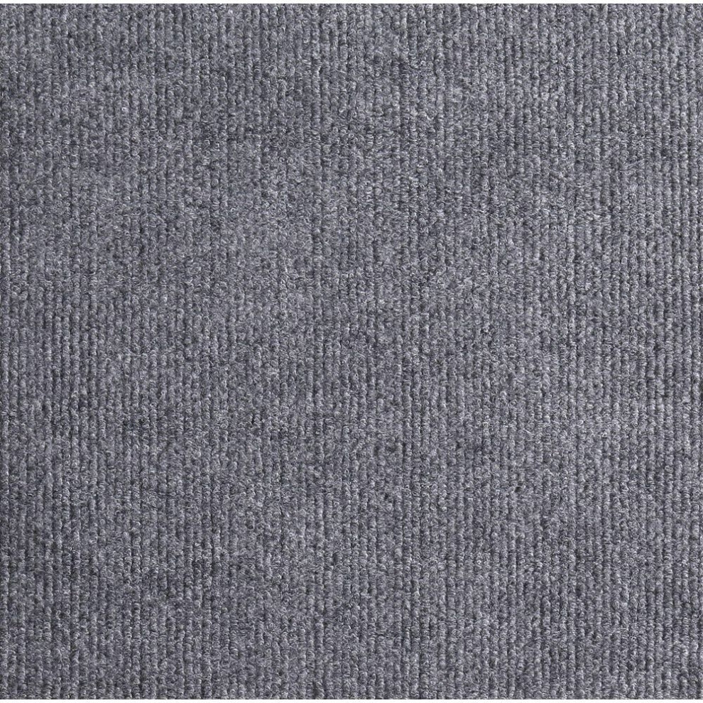 (light grey, 30*60cm) Cat Scratching Mat with Self-Adhesive Trimmable Carpet