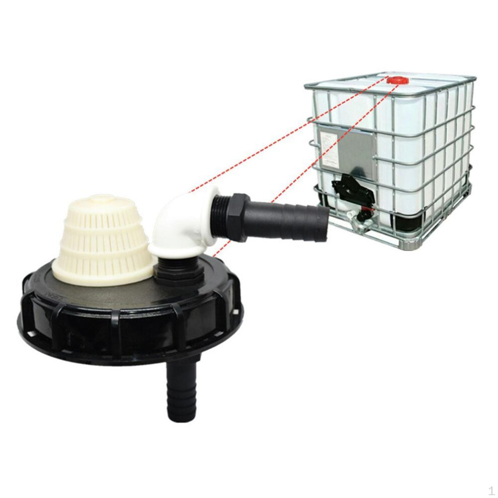 Garden IBC Tank Lid Adapter Filter Cover Connector Rain Parts , 32mm